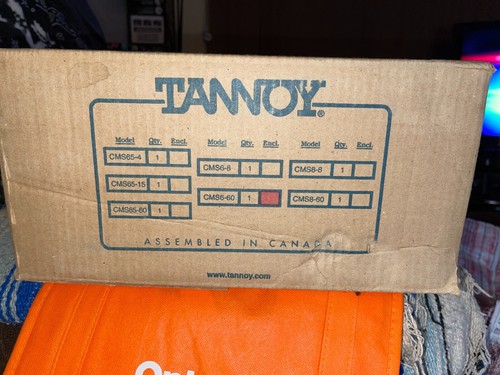 New box tannoy vintage - new,