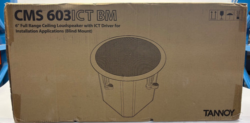 Tannoy cms 603ict - bm, 6"